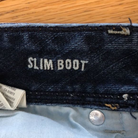 American Eagle jeans slim boot size 10 - Picture 4 of 10